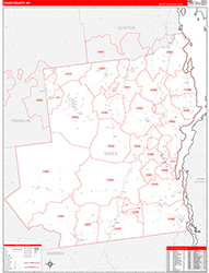 Red Line Map Example