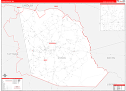 Red Line Map Example