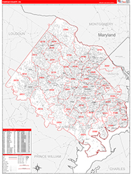 Red Line Map Example