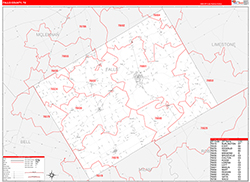 Red Line Map Example
