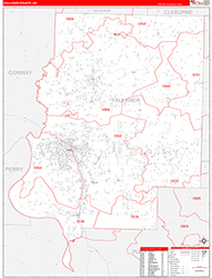 Red Line Map Example