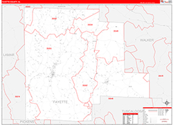 Red Line Map Example