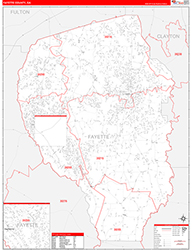 Red Line Map Example