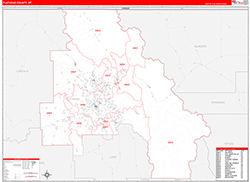 Red Line Map Example