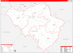 Red Line Map Example