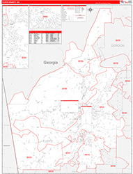 Red Line Map Example