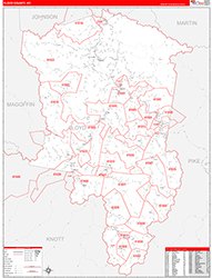 Red Line Map Example