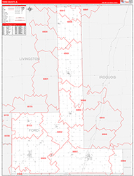 Red Line Map Example