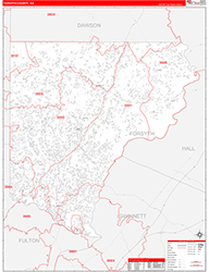 Red Line Map Example