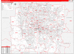 Red Line Map Example