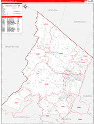 Red Line Map Example