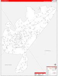 Red Line Map Example