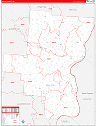 Red Line Map Example