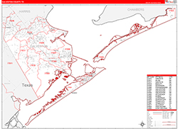 Red Line Map Example