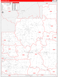 Red Line Map Example