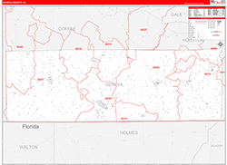 Red Line Map Example