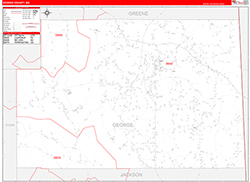 Red Line Map Example