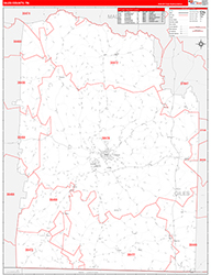 Red Line Map Example