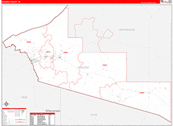 Red Line Map Example