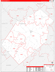Red Line Map Example