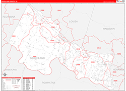 Red Line Map Example