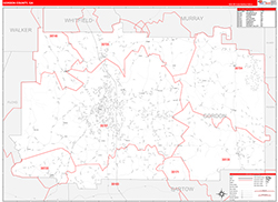 Red Line Map Example