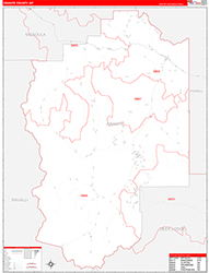 Red Line Map Example