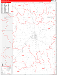 Red Line Map Example