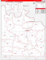 Red Line Map Example