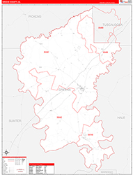 Red Line Map Example