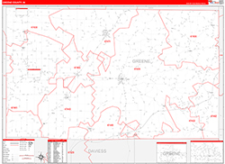 Red Line Map Example
