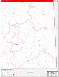 Red Line Map Example