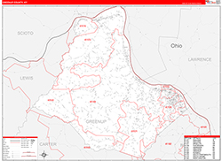 Red Line Map Example