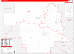 Red Line Map Example