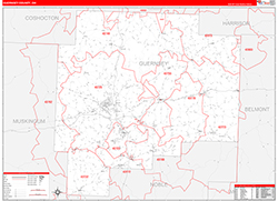 Red Line Map Example