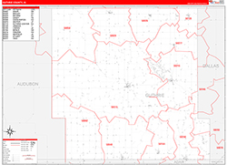 Red Line Map Example