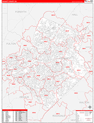 Red Line Map Example