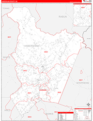 Red Line Map Example