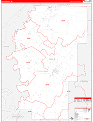Red Line Map Example