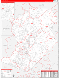 Red Line Map Example