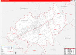 Red Line Map Example
