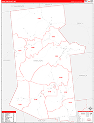 Red Line Map Example