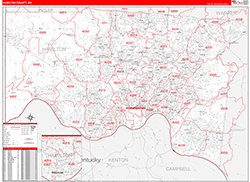 Red Line Map Example
