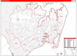 Red Line Map Example