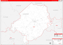 Red Line Map Example