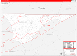 Red Line Map Example
