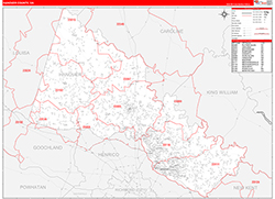 Red Line Map Example