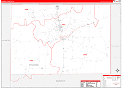 Red Line Map Example