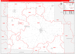 Red Line Map Example