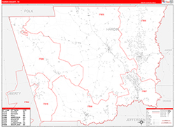 Red Line Map Example